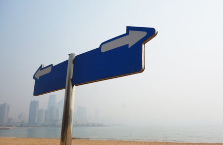 direction indicatorの写真素材