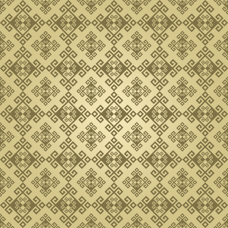 Damask vintage background patternのイラスト素材