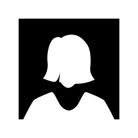 Avatar place. Icon of man.のイラスト素材