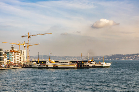 istanbul, turkey-december 31,12,2018. city where continents meet. city view and cityscape from istanbulのeditorial素材