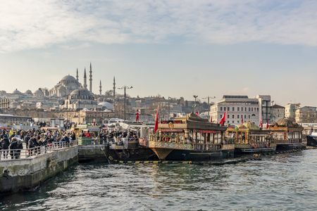 istanbul, turkey-december 31,12,2018. city where continents meet. city view and cityscape from istanbulのeditorial素材