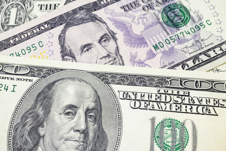 us dollars banknotes