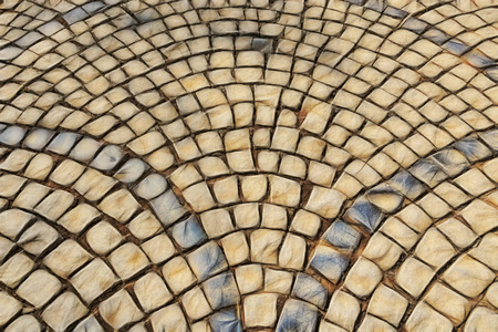 decorative ground and road stones