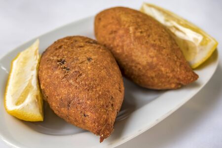 Turkish stuffed meatballsの写真素材