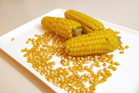 close up corns