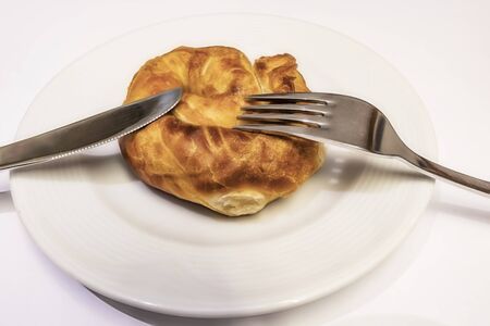 turkish rose pastryの写真素材