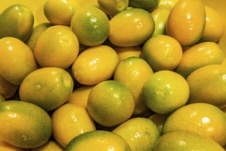 close up kumquat fruits