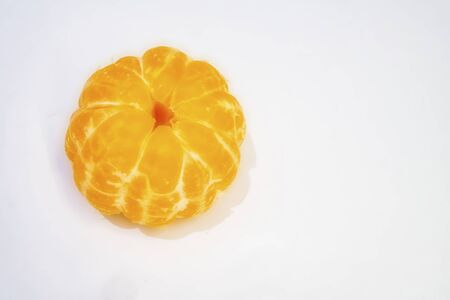 tangerine orange fruitsの写真素材
