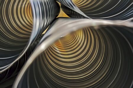 close up metal large pipesの写真素材