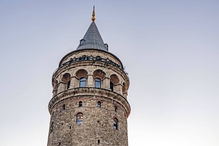 galata tower view in istanbul