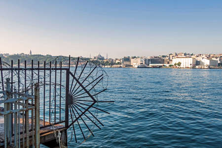istanbul,turkey-june 29,2020.dream city istanbul, between asia and european continents.landscape and cityscape from istanbul in summer season and early morning time.のeditorial素材