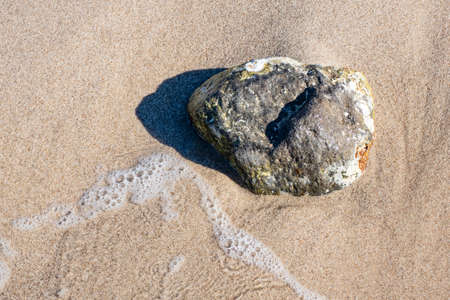 seascape from sea shore in summer season for backgroundの写真素材