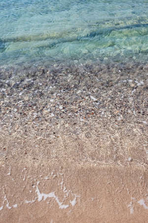 seascape from sea shore in summer season for background