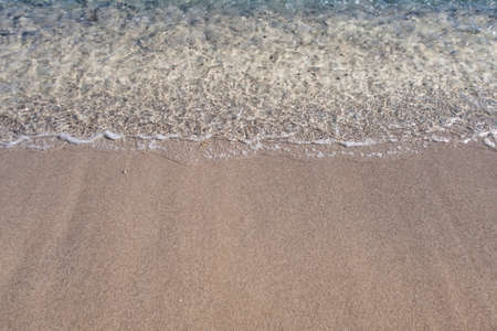 seascape from sea shore in summer season for background