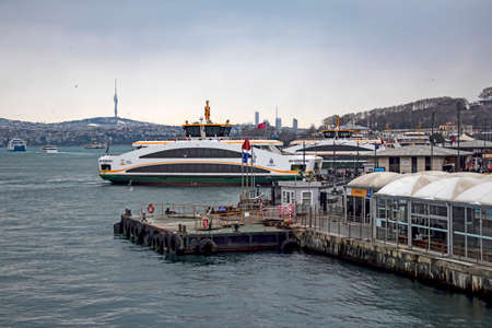 istanbul, turkey-february 18,2021.Istanbul is the dream city between europe and asian continent....