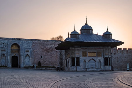 sultanahmet, istanbul, turkey-april 29,2021. The dream city between europe and asian continents, istanbul. Old city view from sultanahmet square with its historical buildings and natural beauties.のeditorial素材