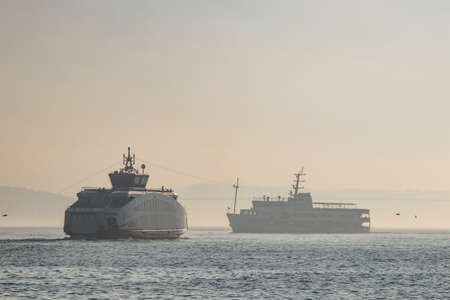 istanbul,Turkey-june 10,2021.Istanbul, the dream city between the continents of Europe and Asia, with its historical, modern and natural beauties. Cityscape from istanbul in the morning.のeditorial素材