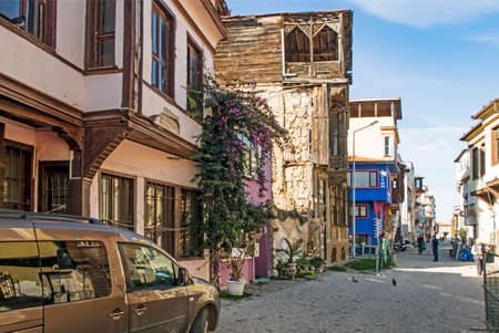 Mudanya,Bursa,Turkey-November 13,2021.Mudanya, a historical and touristic city on the Asian continent of Turkey, on the coast of the Marmara Sea.のeditorial素材