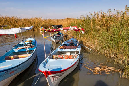 Golyazi,Bursa,Turkey-November 13,2021.Golyazi, with its natural and historical beauties, is located on the shores of Lake Uluabat in Turkey's Asian continent and Bursa province.のeditorial素材