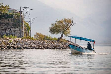 Golyazi,Bursa,Turkey-November 13,2021.Golyazi, with its natural and historical beauties, is located on the shores of Lake Uluabat in Turkey's Asian continent and Bursa province.のeditorial素材