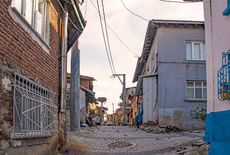 Golyazi,Bursa,Turkey-November 13,2021.Golyazi, with its natural and historical beauties, is located on the shores of Lake Uluabat in Turkey's Asian continent and Bursa province.のeditorial素材