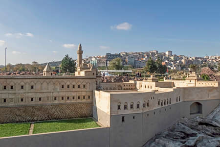istanbul,turkey-november 20,2021.Miniaturk is a miniature park at the northeastern shore of Golden Horn in Istanbul, Turkeyのeditorial素材