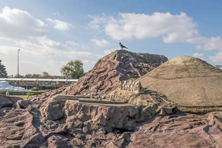 istanbul,turkey-november 20,2021.Miniaturk is a miniature park at the northeastern shore of Golden Horn in Istanbul, Turkeyのeditorial素材