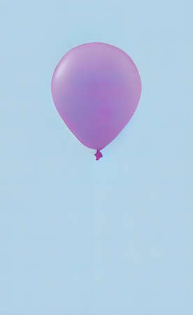 colorful balloons on the skyの写真素材