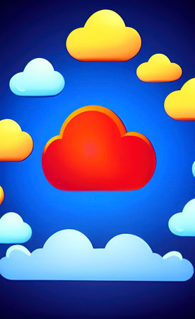 cloud computing concept on the cloud