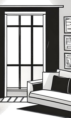 home comfort illustration for peopleのイラスト素材