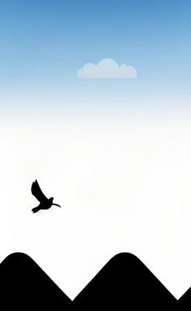 minimalism in nature for backgroundsのイラスト素材