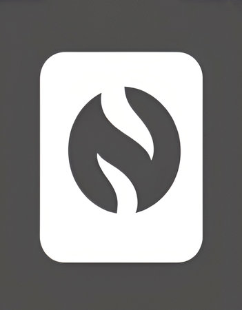 fire icon. Modern flat design for web and mobile, isolated on gray backgroundの写真素材