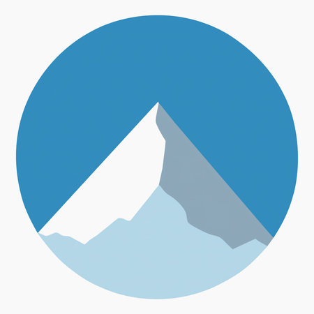 mountain icon design, vector illustrationの素材