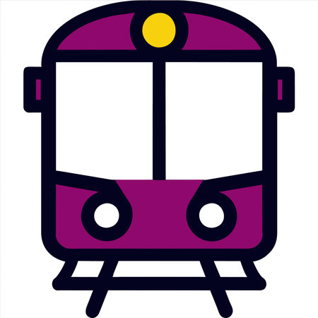Train icon isolated on white background. vector illustration.の素材