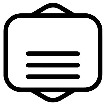 Document Icon Vector. Flat black symbol.の素材