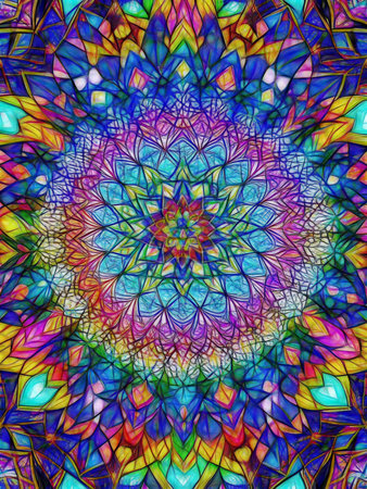 Abstract coloring background of the nature gradient with visual wave and lighting effectsの素材