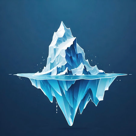Mesmerizing Iceberg.Nature's Majesty Captured in a Visual Masterpiece.Behold the Majestic Iceberg.の素材