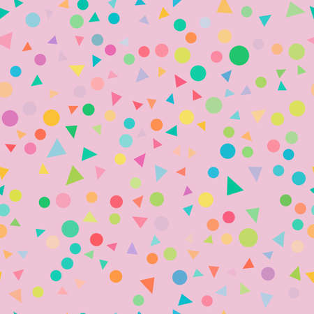 Sprinkle Cupcake Topping. Seamless Patternのイラスト素材