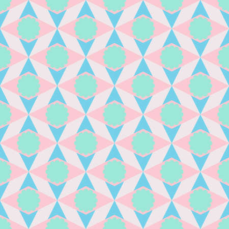 geometric seamless pattern vector illustration for wrapping wallpaper backdrop backgroundのイラスト素材