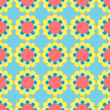 Vector seamless pattern design for background, batik, fabric, wallpaper, wrapping.のイラスト素材