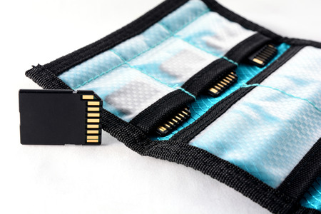 Stack Bag memory SD cardの写真素材