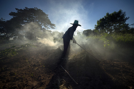 Burningの写真素材