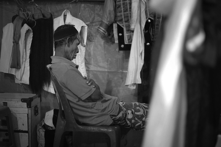 Unidentified Chinese-opera actressのeditorial素材