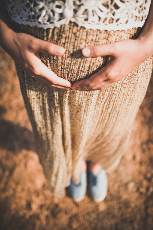 pregnant womanの写真素材