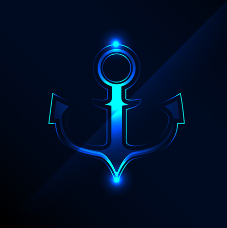 anchor iconのイラスト素材