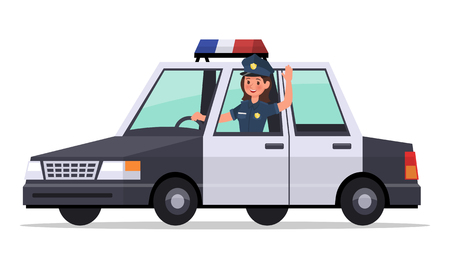police character vector design no11のイラスト素材