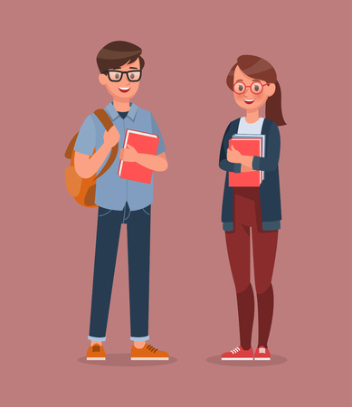 student character vector design no2のイラスト素材