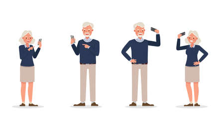 business people working in office character vector design. no66のイラスト素材