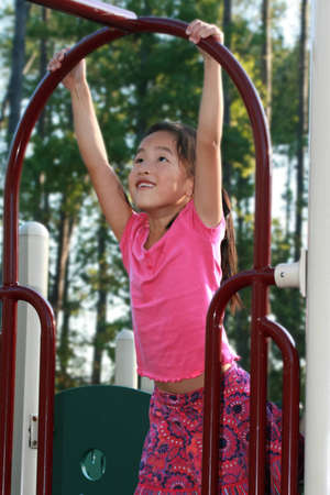 girl at playground