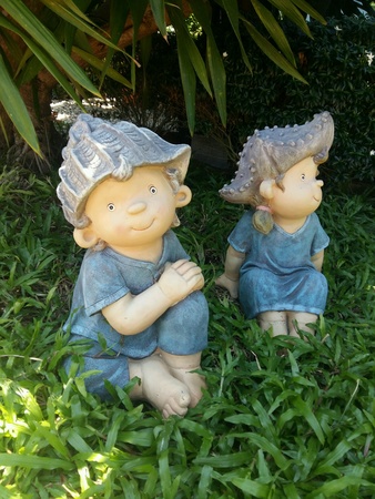 Dolls for garden decorationの素材